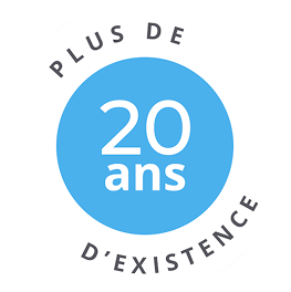 Plus de 20 ans d'existence