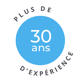 Plus de 25 ans d'expérience