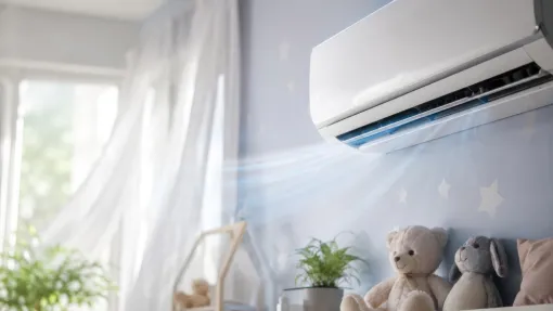Poser un climatiseur dans une chambre d'enfant à Saint-Ay, Meung-sur-Loire, Espace Thermique Sanitaire